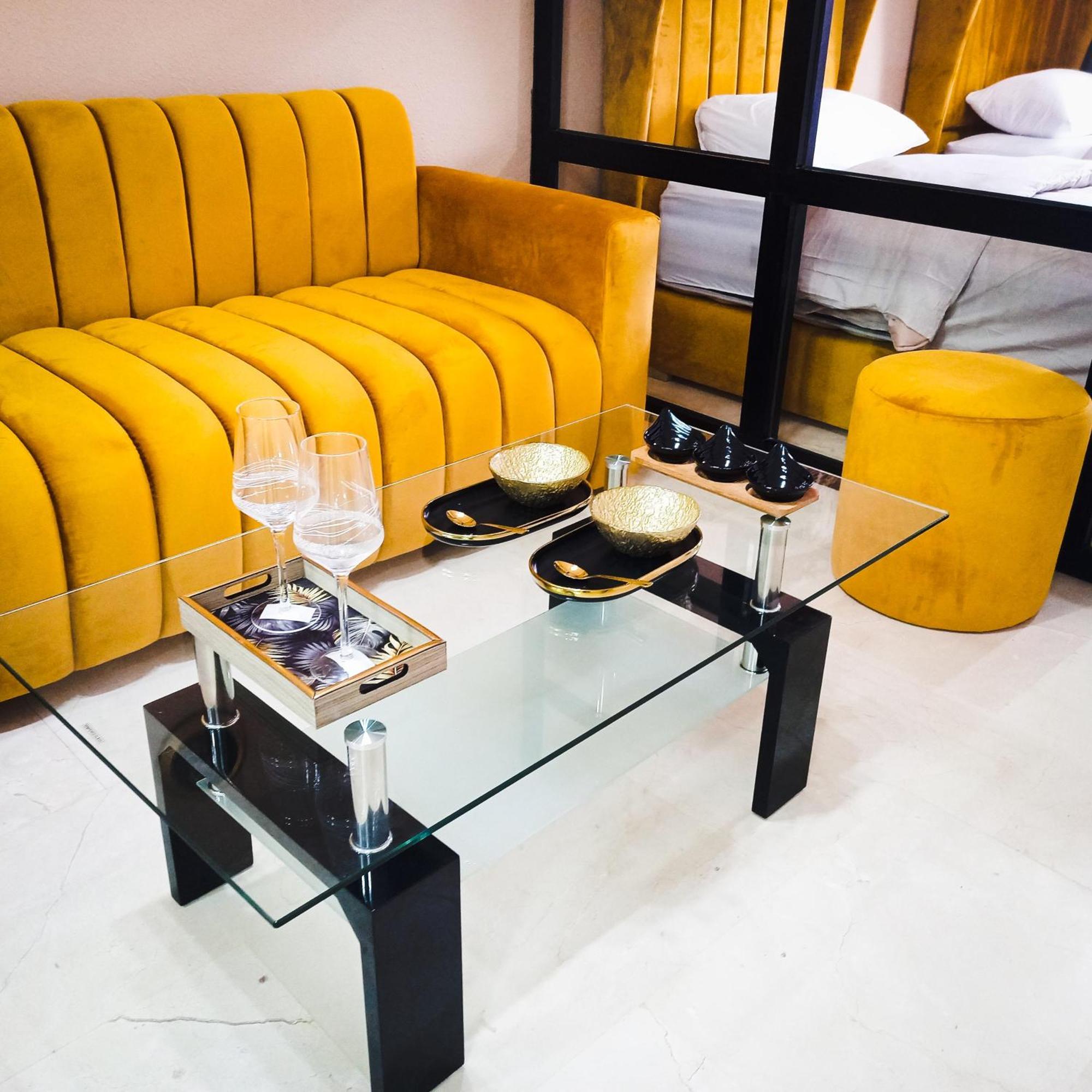 Moderne Appartement Au Plein Centre-Ville En Face Hilton & La Gare De Train Tgv Avec Climatisation Tanger Eksteriør billede